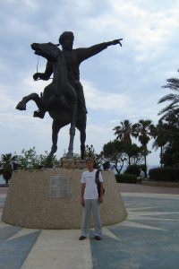 Antalya Yavuz Ozcan park Alaeddin ქეიქუბათმა Statue