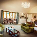 luxuriöse Zimmer im Landhaus Luxus Buckland Manor zagoronem Hauses