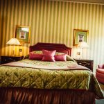 Bed in hotel Buckland